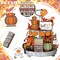15 Piece Fall Tiered Tray Decor Set Hello Fall Decor Autumn Wood Signs Thanksgiving Orange Brown Table Signs Farmhouse Wooden Maple Pumpkin Gnomes Tabletop for Festival Home Decor (Harvest).